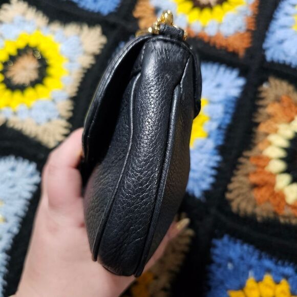 Tory Burch Black Crossbody Bag with Gold Accents - Picture 5 of 8